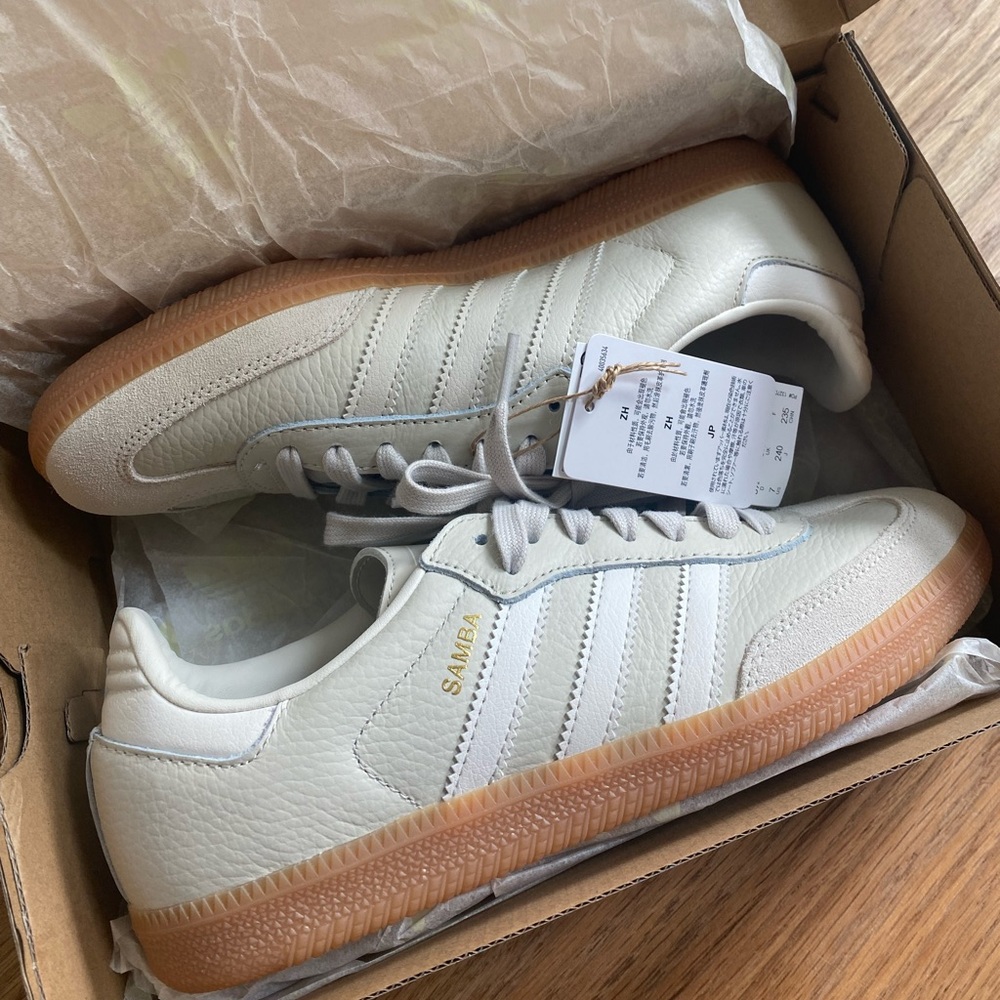 Adidas Sambas Alumina Chalk White Wonder Beige